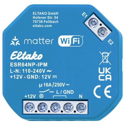 Eltako ESR64NP-IPM Draadloos stroomstootschakelrelais Draadloos Inbouw (in muur)