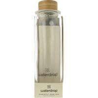 Waterdrop Glazen drinkfles edition clean glas 600ml Waterdrop Glazen drinkfles edition clean glas 600ml