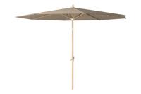 Platinum Riva stokparasol 3 m. rond - Teak Taupe Platinum Riva stokparasol 3 m. rond - Teak Taupe