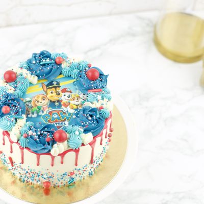 Driptaart met Paw Patrol Logo