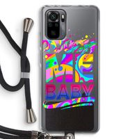 Touch Me: Xiaomi Redmi Note 10 Pro Transparant Hoesje met koord