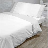 Dekbedovertrek set Hosteline MONACO NORDICO Wit Bed van 180 260 x 240 cm 4 Onderdelen