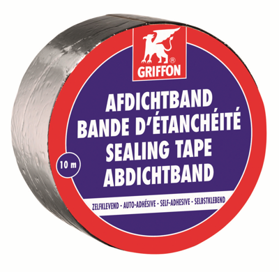 Griffon Afdichtband Aluminium | Rol | 10 m x 7.5 cm - 6302577