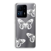 White butterfly: Xiaomi Mi Mix 4 Transparant Hoesje