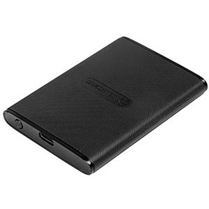 Transcend ESD 270 C 1 TB Externe SSD harde schijf USB-C, USB-A Zwart TS1TESD270C