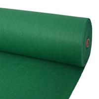 Tapijt effen 1x24 m groen