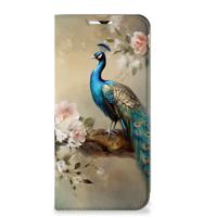 Smartphone hoesje voor Samsung Galaxy A23 Vintage Pauwen