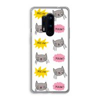 Meow: OnePlus 8 Pro Transparant Hoesje