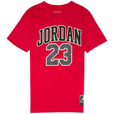 T-Shirt met Korte Mouwen voor kinderen Nike JDB PRACTICE FLIGHT 95A088 R78 Rood Maat 12 Jaar