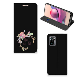 Xiaomi Redmi Note 10 4G | 10S | Poco M5s Magnet Case Boho Text