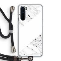 Biggest stripe: OnePlus Nord Transparant Hoesje met koord