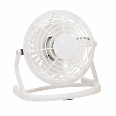 USB bureau ventilator - 1x - klein - kunststof - snoer 100 cm