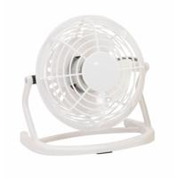 USB bureau ventilator - 1x - klein - kunststof - snoer 100 cm