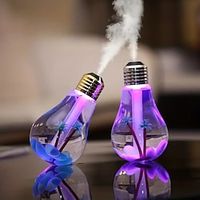 1pc 400ml kleurrijke bellenlamp draagbare mini-luchtbevochtiger - kleine koele mist usb persoonlijke desktop-luchtbevochtiger voor slaapkamer, reizen, kantoor en thuis Lightinthebox