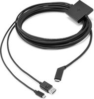 HP Reverb G2 6 Meter Cable USB-kabel 6 m USB B USB A/Micro-USB B Zwart