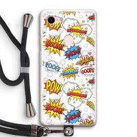 Pow Smack: Pixel 3 Transparant Hoesje met koord