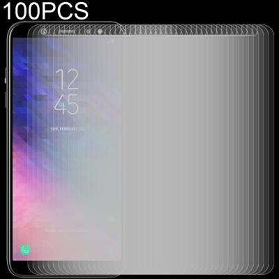 100 stuks 0 26 mm 9H 2.5D getemperd glas Film voor Galaxy A6 (2018)