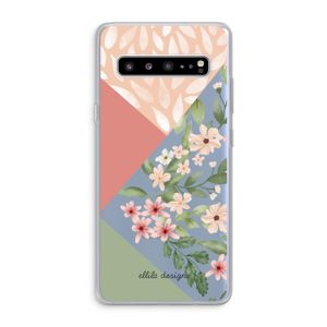 Sweet heaven geometrics: Samsung Galaxy S10 5G Transparant Hoesje