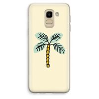 Palmboom: Samsung Galaxy J6 (2018) Transparant Hoesje