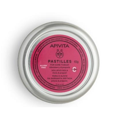 Apivita Braambessen & Propolis Pastilles 45gr