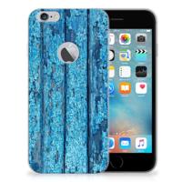 Apple iPhone 6 Plus | 6s Plus | Bumper Hoesje | Wood Blue