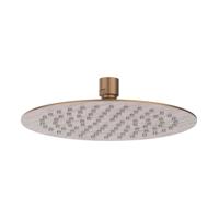 Hoofddouche IVY Slim 25 cm Anti-Kalk Nozzels Eco-Air Geborsteld Mat Koper PVD