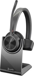 HP Poly Voyager 4310 USB-C Headset +BT700 Dongle On Ear headset Computer Bluetooth Mono Zwart Noise Cancelling Volumeregeling, Microfoon uitschakelbaar (mute)