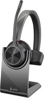 HP Poly Voyager 4310 USB-C Headset +BT700 Dongle On Ear headset Computer Bluetooth Mono Zwart Noise Cancelling Volumeregeling, Microfoon uitschakelbaar (mute) - thumbnail