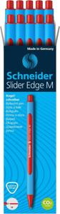 10x Schneider Slider Edge M balpen rood