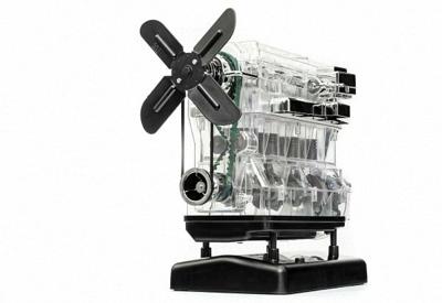 Franzis 4-Cilinder motor modelbouw