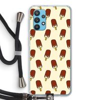 Yummy: Samsung Galaxy A32 4G Transparant Hoesje met koord