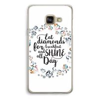 Diamonds: Samsung A3 (2017) Transparant Hoesje