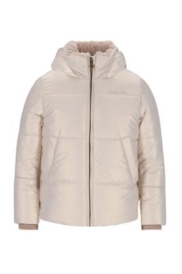 Like Flo winter winterjas meisjes - goud - Aelin - kort, capuchon, metallic