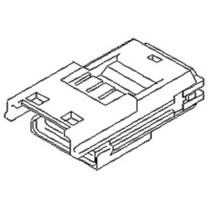 Molex 521160241 Female behuizing (kabel) Totaal aantal polen: 2 Rastermaat: 5 mm Inhoud: 1 stuk(s) Tray