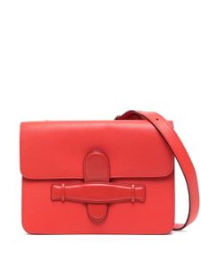 Céline Pre-Owned sac porté épaule en cuir à design asymétrique - Rouge