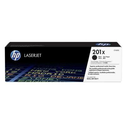 HP 201X originele zwarte LaserJet toner grote capaciteit (CF400X) voor HP Color LaserJet Pro M252 / M274 / M277