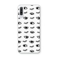 Eye pattern #2: Samsung Galaxy A70 Transparant Hoesje