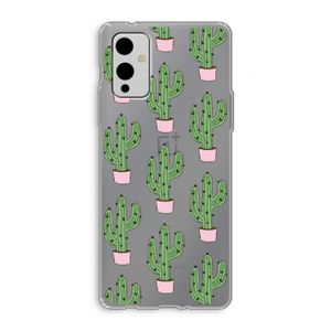 Cactus Lover: OnePlus 9 Transparant Hoesje