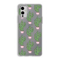 Cactus Lover: OnePlus 9 Transparant Hoesje