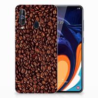 Samsung Galaxy A60 | Siliconen Case | Koffiebonen