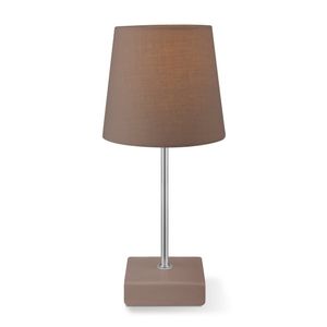 Light depot - tafellamp Arica - 33 cm - bruin - Outlet