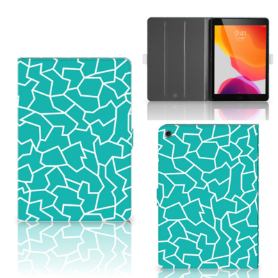 iPad 10.2 2019 | iPad 10.2 2020 | 10.2 2021 Hoes Cracks Blue iPad 10.2 2019 | iPad 10.2 2020 | 10.2 2021 Hoes Cracks Blue