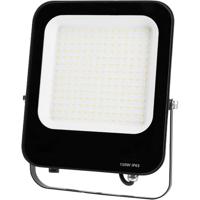 LED Bouwlamp 150W - Helder Koud Wit 6500K - IP65 Waterdicht - Mat Zwart