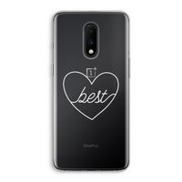 Best heart pastel: OnePlus 7 Transparant Hoesje