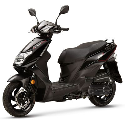Sym Orbit 3 Matzwart - Verbrandingsmotor Scooter