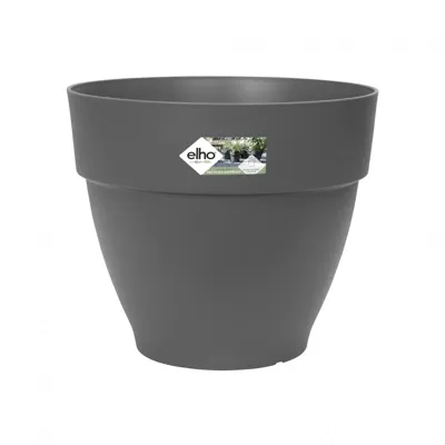 Elho Vibia Campana Rond Zwart Ø35cm