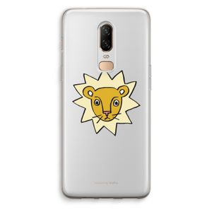 Kleine leeuw: OnePlus 6 Transparant Hoesje