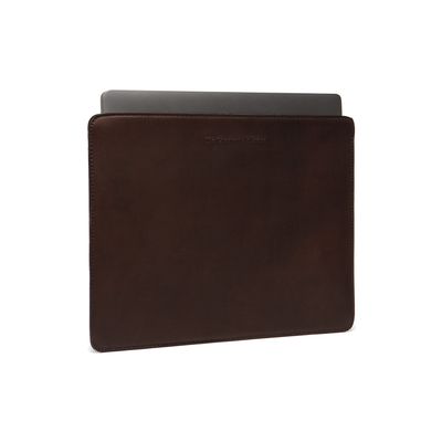 Chesterfield - Marbella Lederen Laptop sleeve hoes 13 inch - Bruin