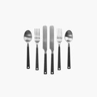 Barebones Flatware/Bestekset 6 Pcs Bestek Polished 6 St.