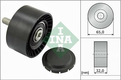 Geleide rol/omdraairol v-snaren 532066010